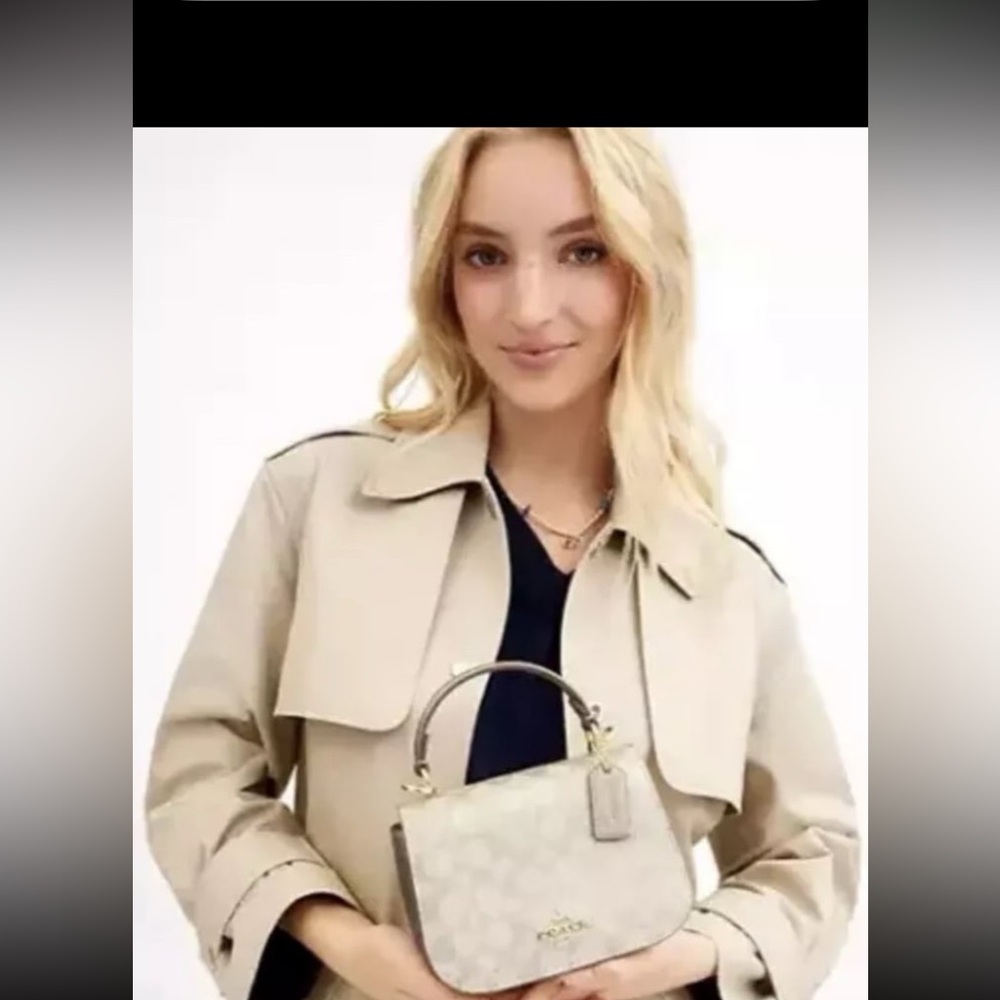 💛New Coach Gold Crossbody Bag with Shimmery Finish💛 - Picture 9 of 9